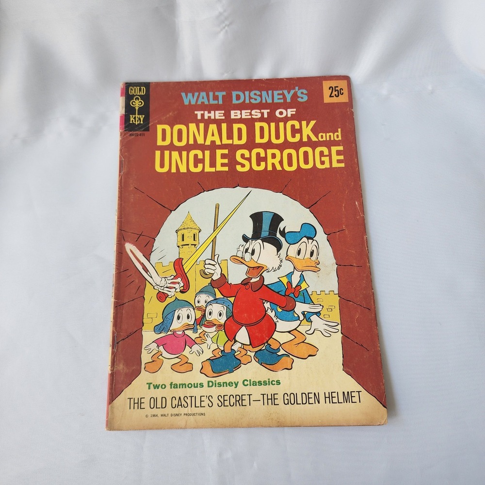 Walt Disney's The Best of Donald Duck and Uncle Scrooge Gold Key Comic Book FN